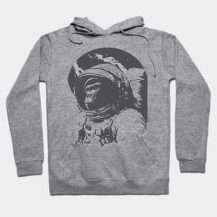 monkey on the moon Hoodie